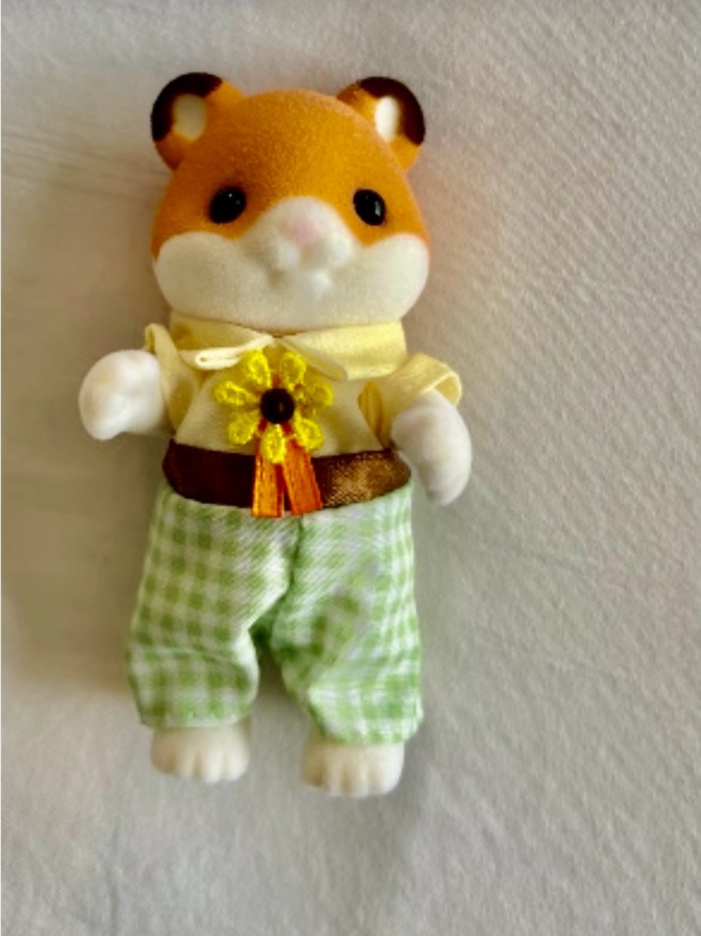 Sunflower Hamster Dad sylvanian families calico critters NWOT